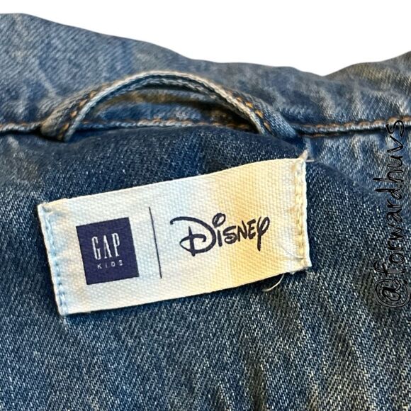 Gap Kids Disney Trucker Jacket – Mickey Mouse Embroidery - Size XS (4–5T) - Picture 5 of 10